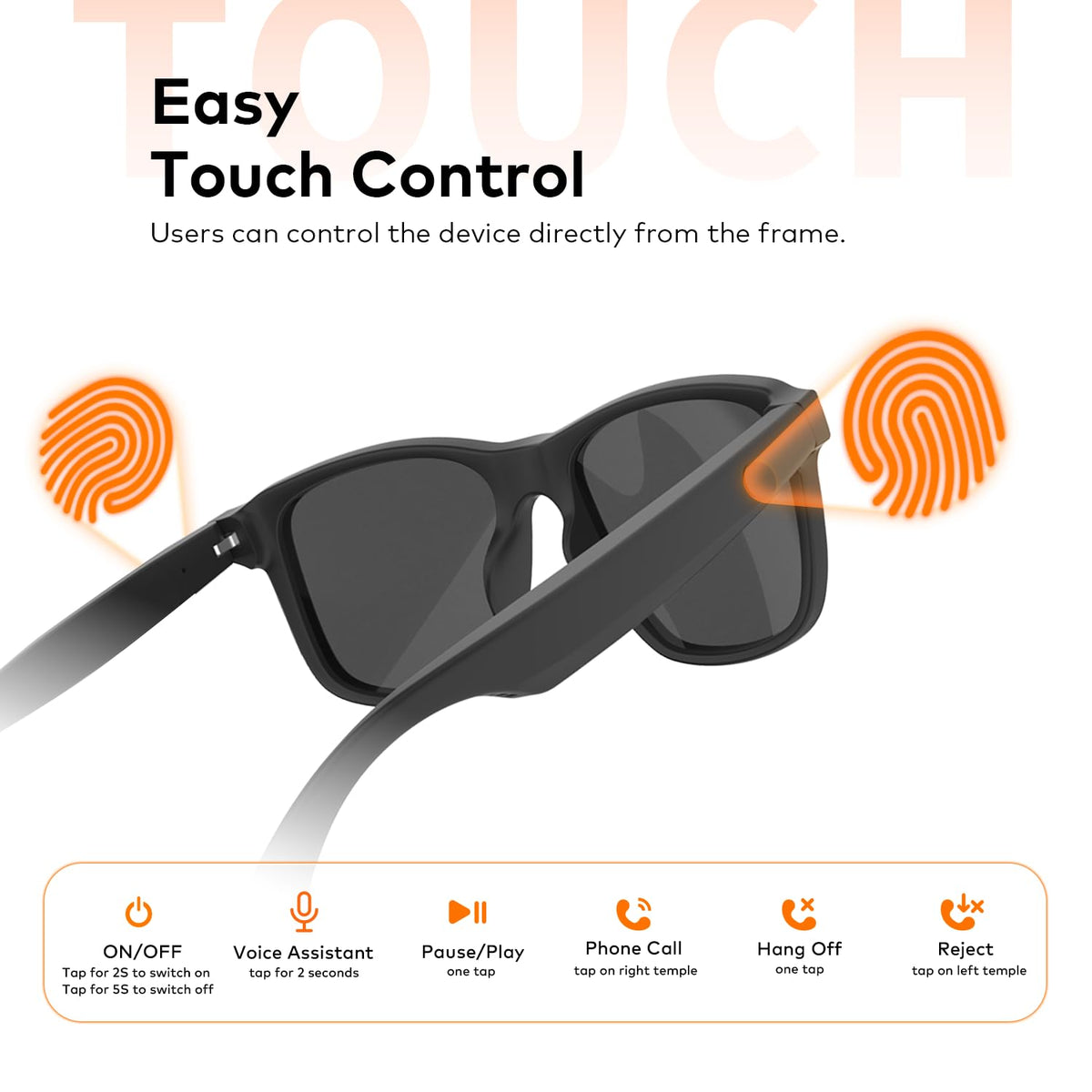 AI Smart Glasses (Gen 2) with night Vission, 12 Mp Camera & All Smart Features